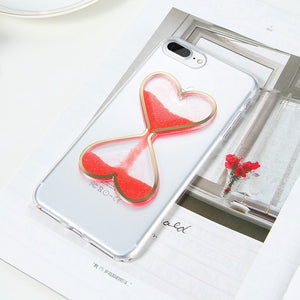  Heart Shape Girly Quicksand Phone Cases, , Real Cool Case, Real Cool Case - Real Cool Case