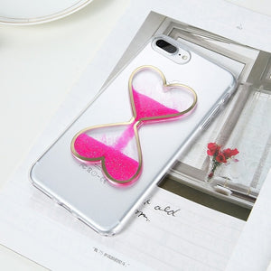  Heart Shape Girly Quicksand Phone Cases, , Real Cool Case, Real Cool Case - Real Cool Case
