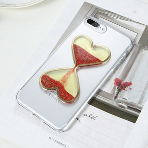  Heart Shape Girly Quicksand Phone Cases, , Real Cool Case, Real Cool Case - Real Cool Case